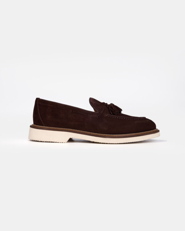Brown Modern Tassel Loafers