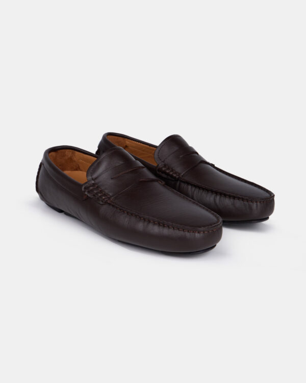 Brown Luxe Moccasins