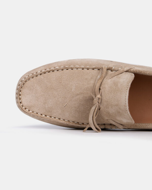 Beige Soft Moccasins