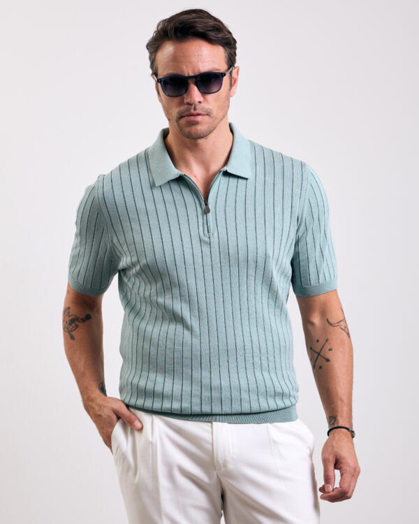Mint Fresh Knitted Polo