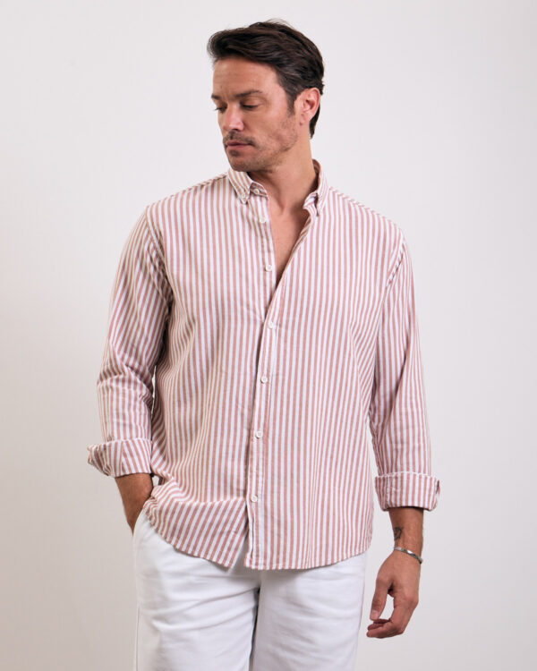 Brick Timeless Lined Shirt