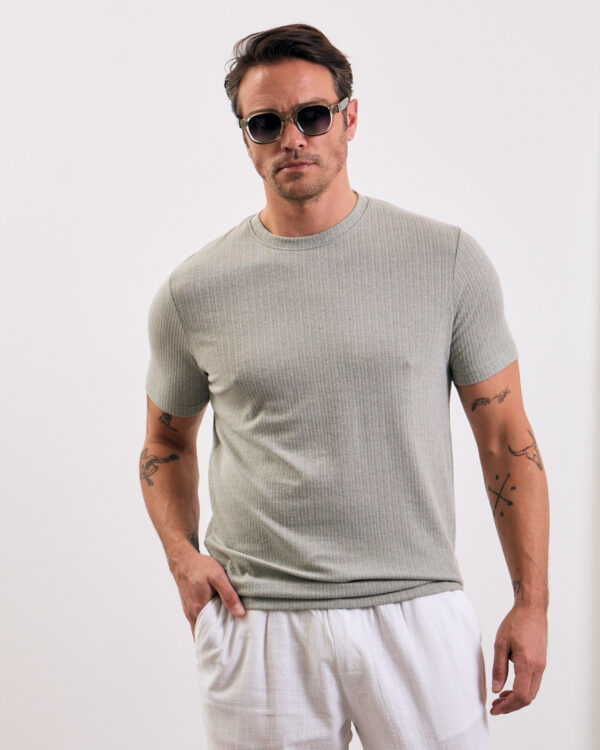 Mint Fresh Textured T-shirt