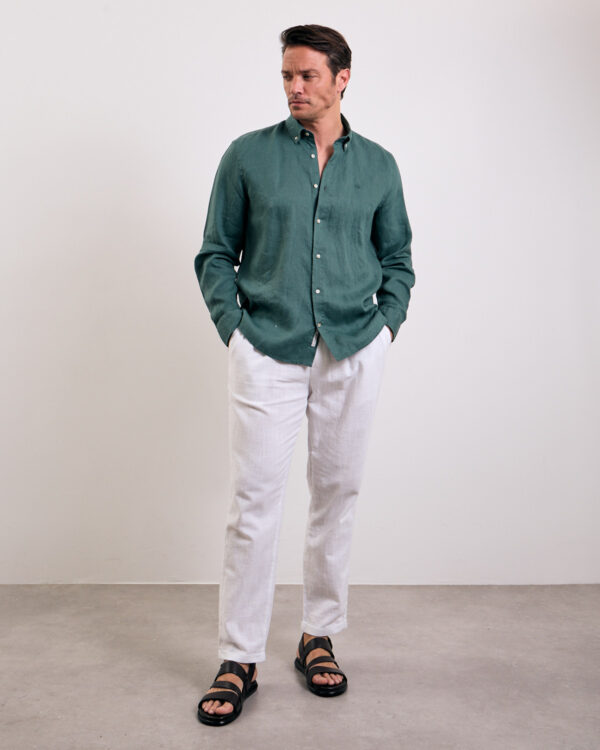 Petrol Everyday Linen Shirt