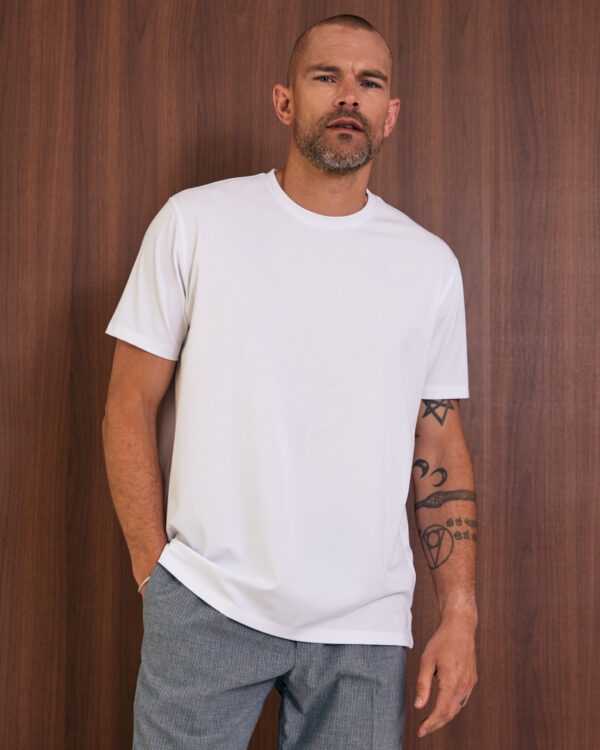 White Cooling Easy T-Shirt