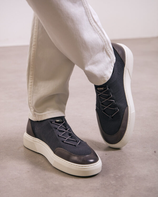 Grey Everyday Knitted Sneakers