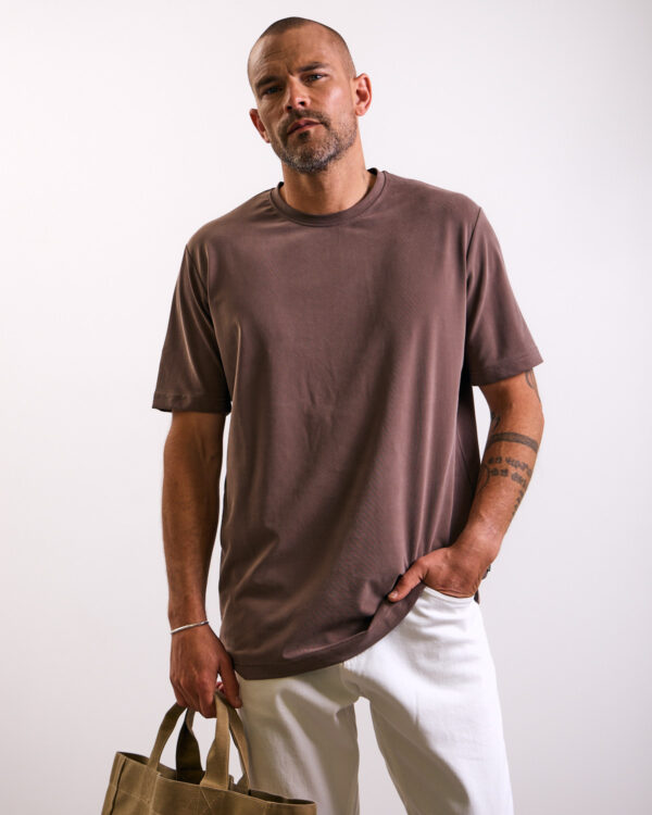 Brown Organic T-Shirt