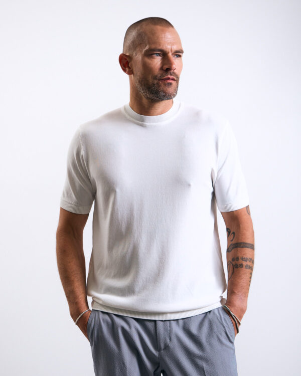 White Classic Rayon T-Shirt