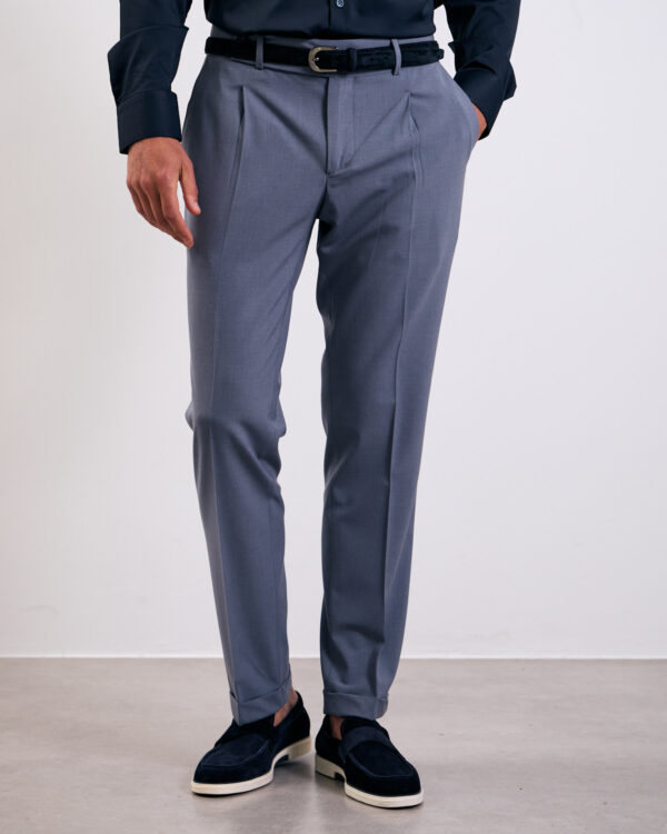 Indigo Timeless Cuffed Trousers