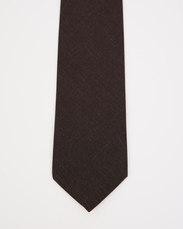 Brown Refined Textured Tie