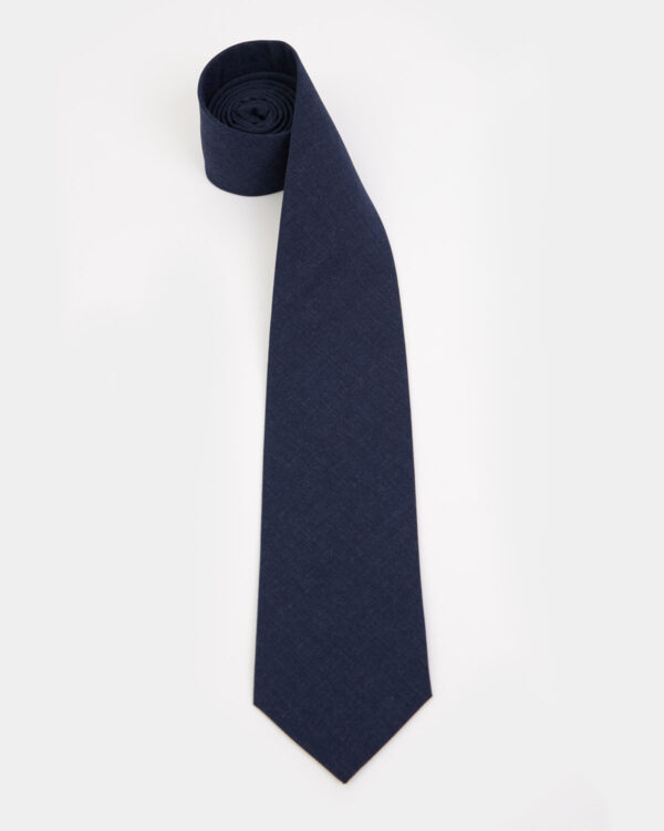 Navy Classy Textured Tie
