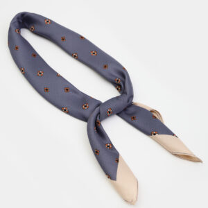 Noble Structure Satin Scarf