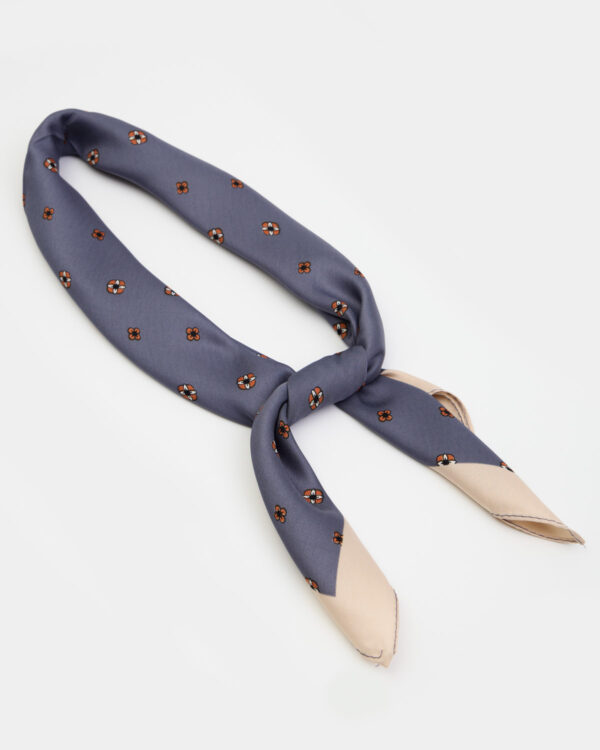 Noble Structure Satin Scarf