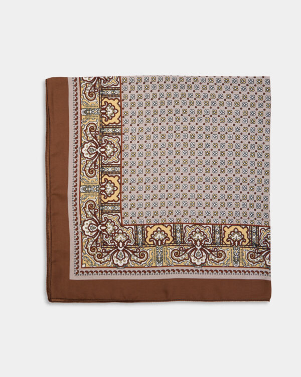 Refined Heritage Satin Scarf