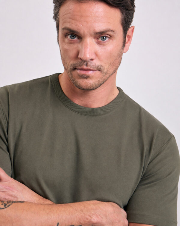 Olive Basic Stylish T-shirt
