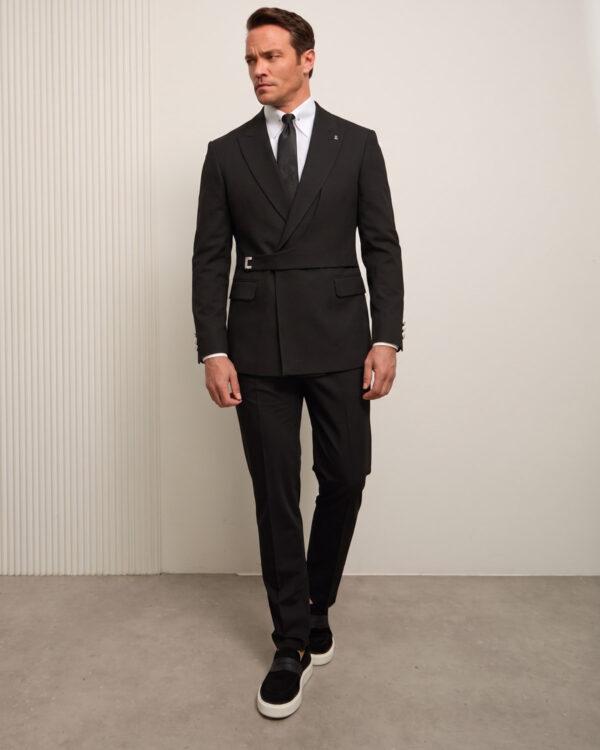 Black Refined Signature Suit
