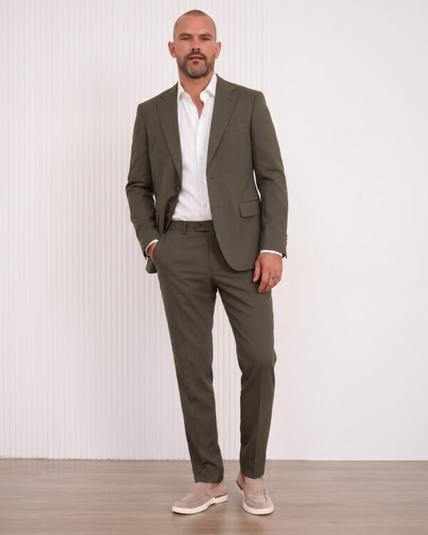 Olive Bespoke Suit